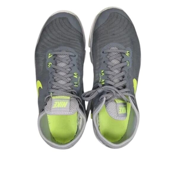 Nike Shoes Womens 8 Athletic Trainer Flex Supreme TR 4 Running Active Grey Green - Picture 5 of 13